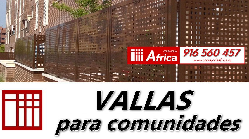 Vallas metálicas para casas y Comunidades